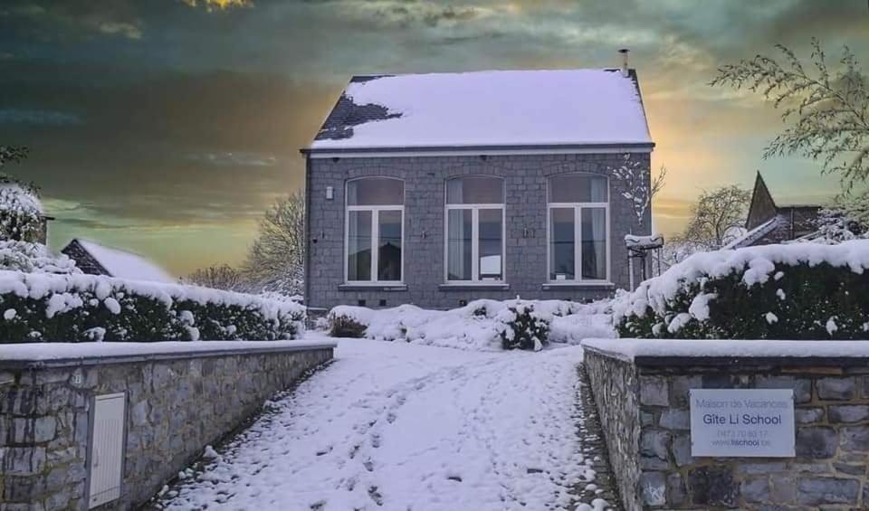 Gite Li School Custinne Extérieur photo